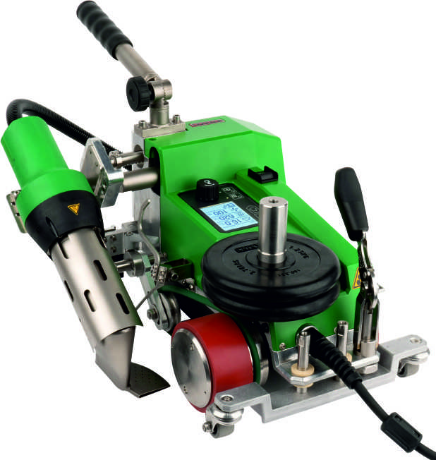 SOLDADORA PROFESIONAL AUTOMATICA DE LONAS LEISTER UNIPLAN 500