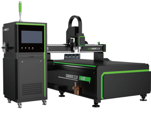 BYAKKO LD5000ATC FRESADORA CNC CON CAMBIO DE HERRAMIENTA Y SERVOMOTORES 2000X3000 MM