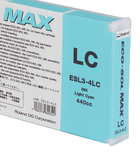 CARTUCHO TINTA ROLAND ECOSOLMAX 1 CYAN CLARO 440ml