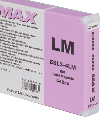 CARTUCHO TINTA ROLAND ECOSOLMAX 1 MAGENTA CLARO 440ml