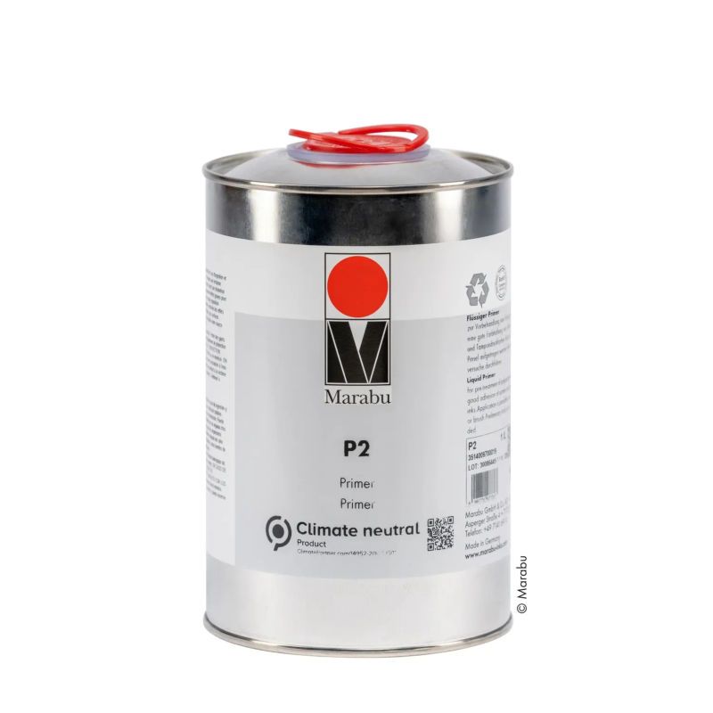 MARABU P2 PROMOTOR DE ADHERENCIA PRIMER PARA TINTA UV EN POLIPROPILENO Y PE. 1 L.
