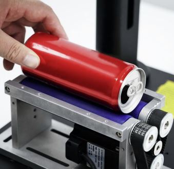 WIDLASER ACCESORIO RODILLOS PARA GRABADO CILINDRICO LASER FIBRA FLM 
