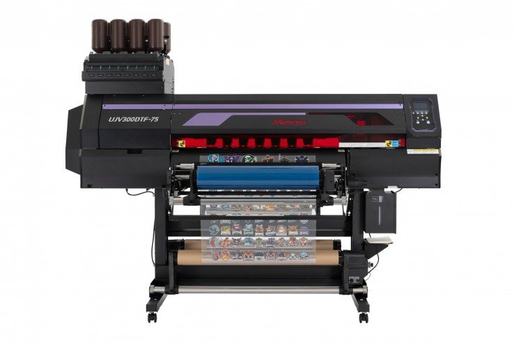 MIMAKI UJV300DTF-75 IMPRESORA STICKERS DTF UV 75 CMS.