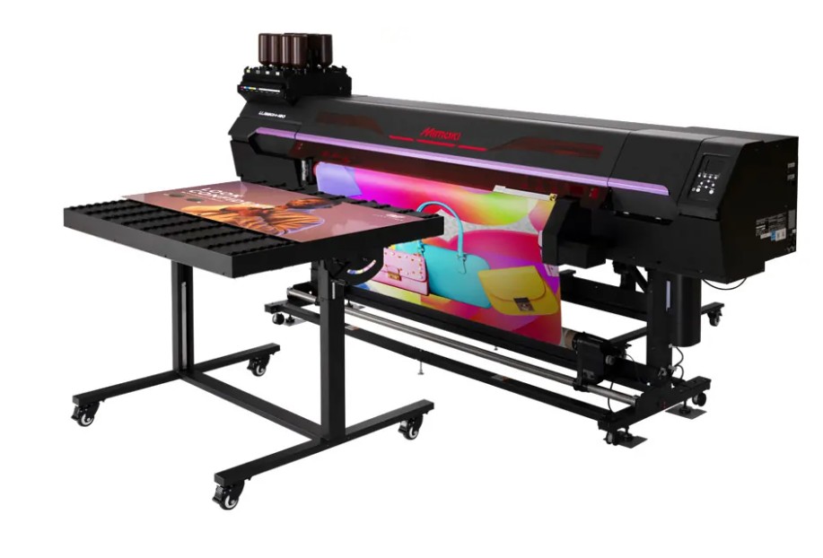 MIMAKI UJ330-160 IMPRESORA UVI HIBRIDA CON MESA 1.60 MTS 
