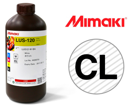 [54UVILUS120CLEAR] BARNIZ UVI MIMAKI LUS120 CLEAR, 1L UJF-MKII