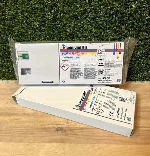 [LDPREMFLUSH/220] CARTUCHO DISOLVENTE PREMIUM INK COMPATIBLE ROLAND/MIMAKI 220 ml