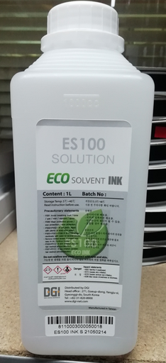 [22DGIS100SOL] DGI ES100 DISOLVENTE ECOSOLVENTE LIMPIEZA UNIVERSAL VELAJET 1.LT.