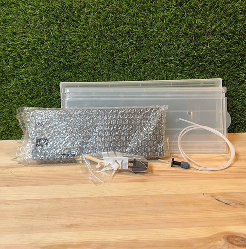 [107KITLINEABULK] KIT DE REEMPLAZO LINEA COMPLETA PARA SISTEMA ALIMENTACION TINTA EN BOLSA 1 LT. MIMAKI ( cartucho gris+deposito superior+aguja+tubos)