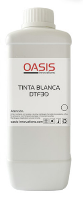 [OASIS30PROWH] TINTA BLANCA IMPRESORA DTF OASIS 30PRO 1000 M.L.