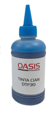 [OASISDTFCY250] TINTA CYAN IMPRESORA DTF OASIS 250 M.L.