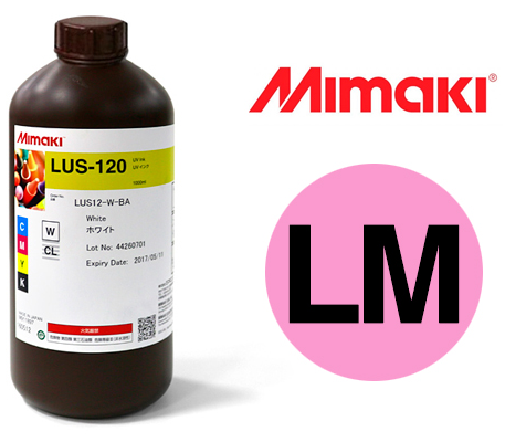 [54UVILUS120LM] TINTA UVI MIMAKI LUS120 LIGTH MAGENTA, 1L UJF-MKII