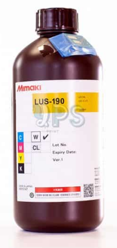 [54UVLUS190WH] TINTA UVI MIMAKI LUS190 BLANCO 1L UJV100
