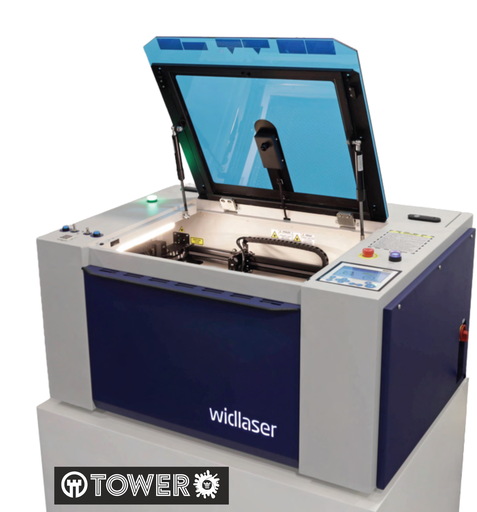 WIDLASER S400 CORTADORA / GRABADORA LASER CO2 RADIOFREUENCIA 508 X 315 mm. / 30w. 